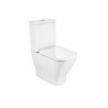 Das GAP Square kompakte Wand-WC mit Doppelauslass ROCA