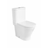The GAP Round compact toilet with dual outlet ROCA
