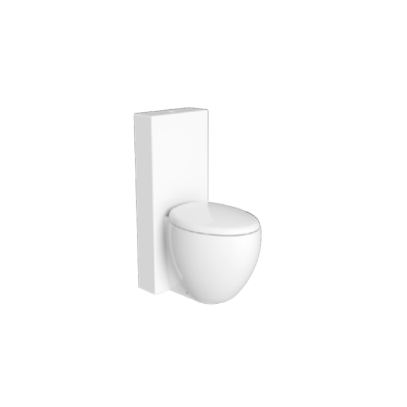 Low Tank Toilet V/H EGG