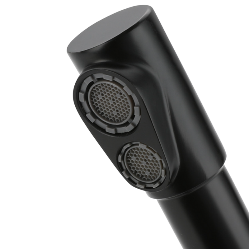 Grifo Cocina Osmósis TRIAVE Coal GRIFERS®, 2 salidas, 3 vías, Alto Acero Inoxidable Pulido
