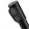 Grifo Cocina Osmósis TRIAVE Coal GRIFERS®, 2 salidas, 3 vías, Alto Acero Inoxidable Pulido