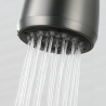 Grifo Cocina Fregadero IBREM GRIFERS® Ducha Extraíble, Caño Alto Acero Inoxidable Pulido
