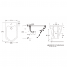 OCEANUS Suspended Bidet