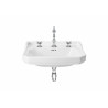 Porcelain Carmen sink Mural for pedestal with 3 ROCA holes
