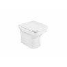 Dama Compact wall-mounted toilet with dual outlet ROCA