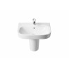 Lavabo Debba mural en porcelaine ROCA