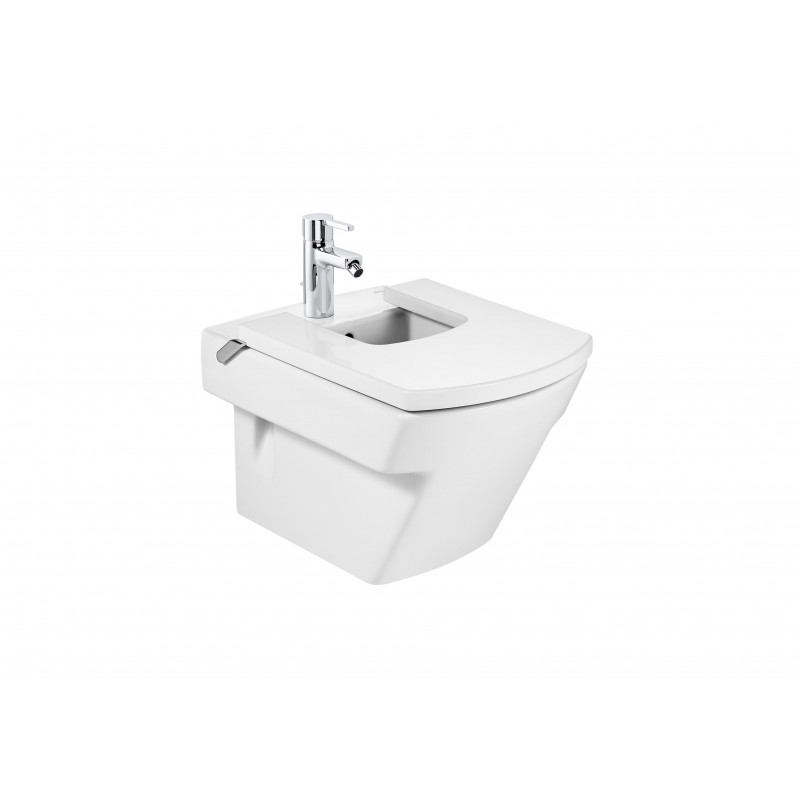 HALL kompaktes Hänge-Bidet mit ROCA-Deckel
